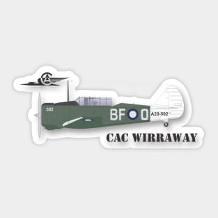 CAC Wirraway Sticker